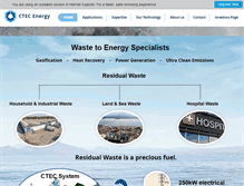 Tablet Screenshot of ctecenergy.co.uk